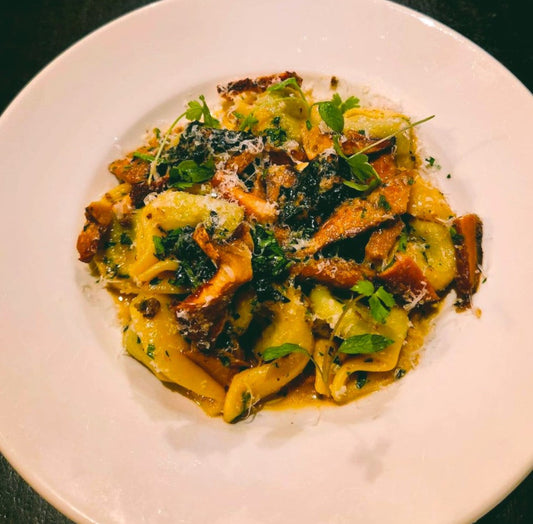Smoky Pine Mushroom Tortellini