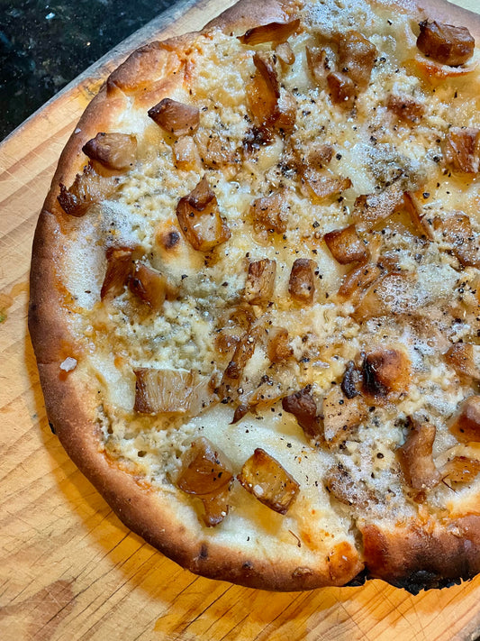Mushroom Confit Pizza