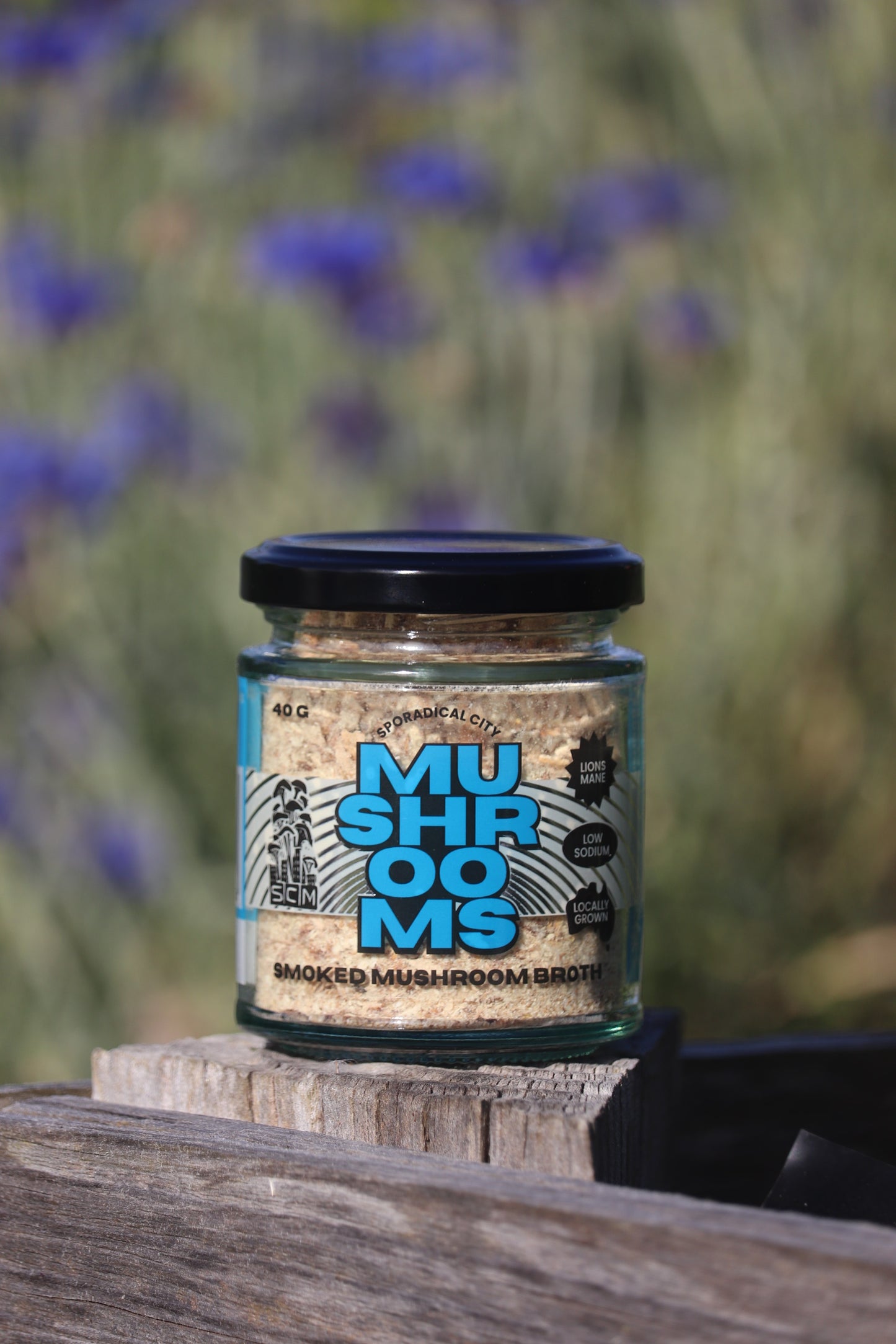 Cold Smoked Mushroom Broth