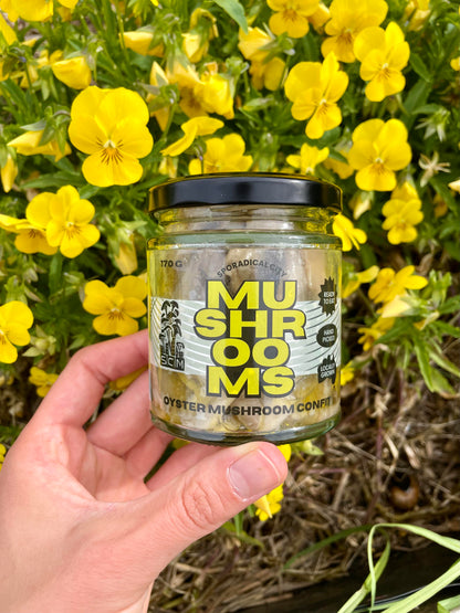 Melt in your mouth OMG Mushroom Confit